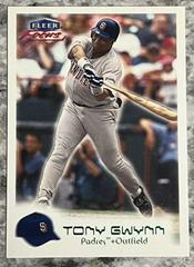Tony Gwynn [Masterpiece Mania] #129 Baseball Cards 2000 Fleer Focus Prices