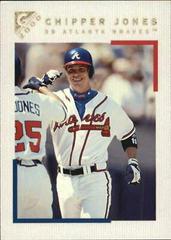 Chipper Jones #16 Baseball Cards 2000 Topps Gallery Prices