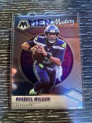 Russell Wilson Football Cards 2021 Panini Mosaic Men of Mastery Prices