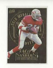 Deion Sanders [Gold Medallion] #302 Football Cards 1995 Ultra Prices