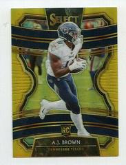 A.J. Brown [Gold Prizm] #30 Football Cards 2019 Panini Select Prices