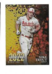 Mike Trout [Gold] #22GH-18 Baseball Cards 2023 Topps 2022 Greatest Hits Prices