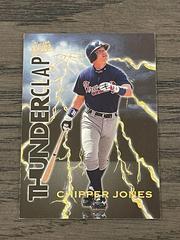 Chipper Jones #7 Baseball Cards 1997 Ultra Thunderclap Prices