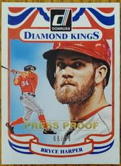 Bryce Harper [Gold Press Proof] #1 Baseball Cards 2014 Donruss Prices