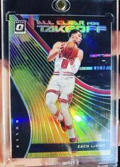 Zach LaVine [Gold] Basketball Cards 2019 Panini Donruss Optic All Clear for Takeoff Prices