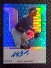 Mark Vientos [Blue] #BA-MV1 Baseball Cards 2017 Leaf Valiant Autograph Prices