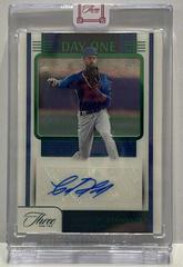 Cristian Hernandez [Emerald] #DOA-CH Baseball Cards 2022 Panini Three and Two Day One Autographs Prices
