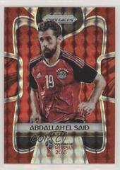Abdallah El Said [Red Prizm] #55 Soccer Cards 2018 Panini Prizm World Cup Prices