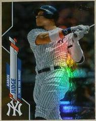 Aaron Judge [Gold Foil] #7 Baseball Cards 2020 Topps Prices