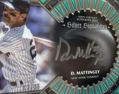 Don Mattingly [Aqua Silver] #SS-DM Baseball Cards 2023 Topps Five Star Signature Prices