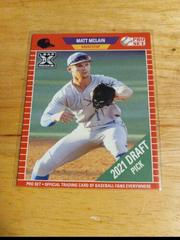 Matt McLain [Red] #PS42 Baseball Cards 2021 Pro Set Prices