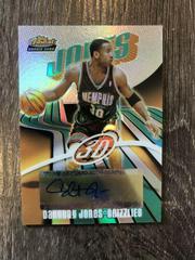 Dahntay Jones Autograph Refractor #169 Basketball Cards 2003 Finest Prices