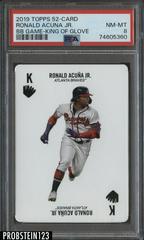 Ronald Acuna Jr. [King of Glove] Baseball Cards 2019 Topps 52 Card Baseball Game Prices