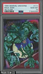 Hulk 2099 #111 Marvel 1994 Flair Prices