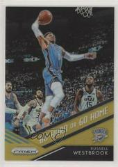Russell Westbrook [Gold] #20 Basketball Cards 2018 Panini Prizm Go Hard or Go Home Prices