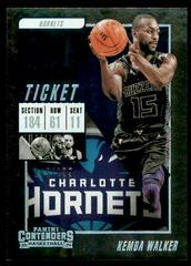 Kemba Walker [Playoff Ticket] #4 Basketball Cards 2018 Panini Contenders Prices