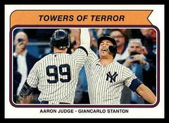 Towers of Terror [Aaron Judge, Giancarlo Stanton] #CC-1 Baseball Cards 2023 Topps Heritage Combo Prices