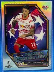 Dominik Szoboszlai #PF-18 Soccer Cards 2021 Topps Finest UEFA Champions League Prized Footballers Prices