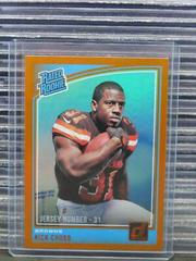 Nick Chubb [Jersey Number] #308 Football Cards 2018 Donruss Prices