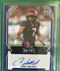 Coby Bryant [Blue] #BA-CB2 Football Cards 2022 Leaf Draft Autographs Prices