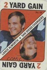 Lance Alworth #48 Football Cards 1971 Topps Game Cards Prices