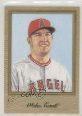 Mike Trout [Canvas] Baseball Cards 2017 Topps Gallery Prices