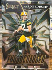 Aaron Rodgers Football Cards 2021 Panini Select Turbocharged Prices