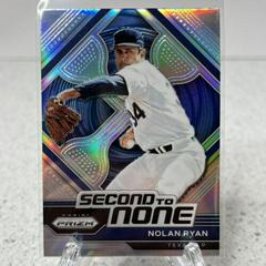 Nolan Ryan [Silver] Baseball Cards 2023 Panini Prizm Second to None Prices