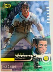Andres Galarraga [Techno] #R62 Baseball Cards 1999 Upper Deck Ionix Prices