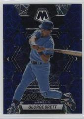 George Brett [Blue Velocity] Baseball Cards 2023 Panini Chronicles Mosaic Prices
