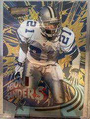 Deion Sanders [Shadow] #51 Football Cards 1999 Pacific Revolution Prices