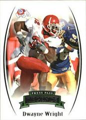 Dwayne Wright Football Cards 2007 Press Pass Legends Prices