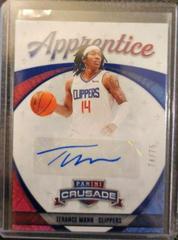 Terance Mann [Blue] Basketball Cards 2021 Panini Chronicles Apprentice Signatures Prices