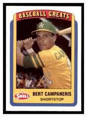 Bert Campaneris #121 Baseball Cards 1990 Swell Greats Prices