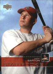 Daric Barton #25 Baseball Cards 2003 Upper Deck Prospect Premieres Prices