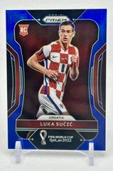 Luka Sucic [Blue] Soccer Cards 2022 Panini Prizm World Cup Prices