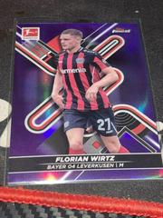Florian Wirtz [Purple Wave] Soccer Cards 2021 Topps Finest Bundesliga Prices