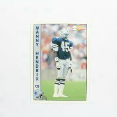 Manny Hendrix #390 Football Cards 1992 Pacific Prices