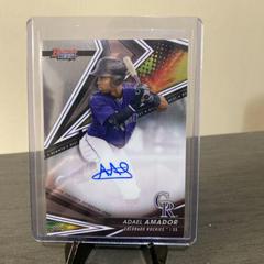 Adael Amador [Refractor] Baseball Cards 2022 Bowman's Best of Autographs Prices