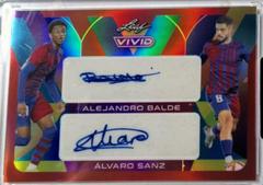 alvaro Sanz Soccer Cards 2022 Leaf Vivid Autographs Prices