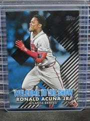Ronald Acuna Jr. [Black] #WTTS-12 Baseball Cards 2022 Topps Welcome to the Show Prices