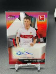 Marc Oliver Kempf [Red Refractor] Soccer Cards 2020 Topps Finest Bundesliga Autographs Prices