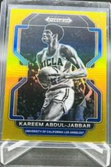 Kareem Abdul Jabbar [Gold] #30 Basketball Cards 2022 Panini Prizm Draft Picks Prices