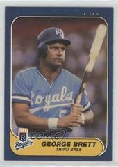 George Brett #5 Baseball Cards 1986 Fleer Prices
