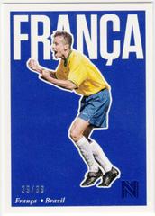 Franca [Blue] Soccer Cards 2017 Panini Nobility Prices