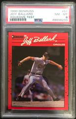 Jeff Ballard #51 Baseball Cards 1990 Donruss Aqueous Test Prices