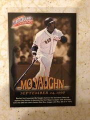 Mo Vaughn Baseball Cards 1997 Fleer Million Dollar Moments Prices