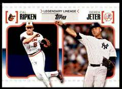 Cal Ripken Jr., Derek Jeter Baseball Cards 2010 Topps Legendary Lineage Prices