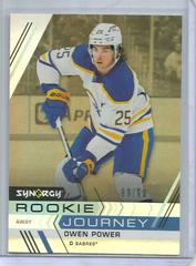 Owen Power [Gold] Hockey Cards 2022 Upper Deck Synergy Rookie Journey Away Prices