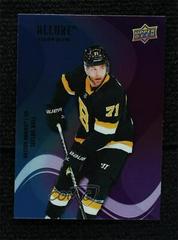 Taylor Hall [Blue Purple] Hockey Cards 2022 Upper Deck Allure Color Flow Prices